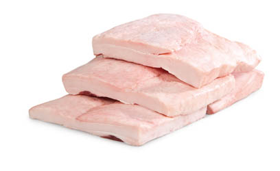 Vepřové sádlo kostky chlaz. váž. cca 1 kg