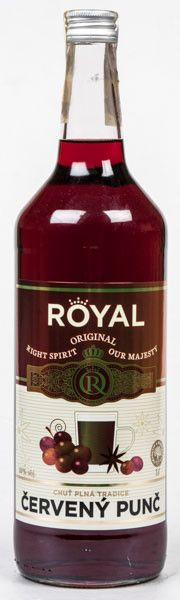 Royal Červený punč 20% 8 x 1 l