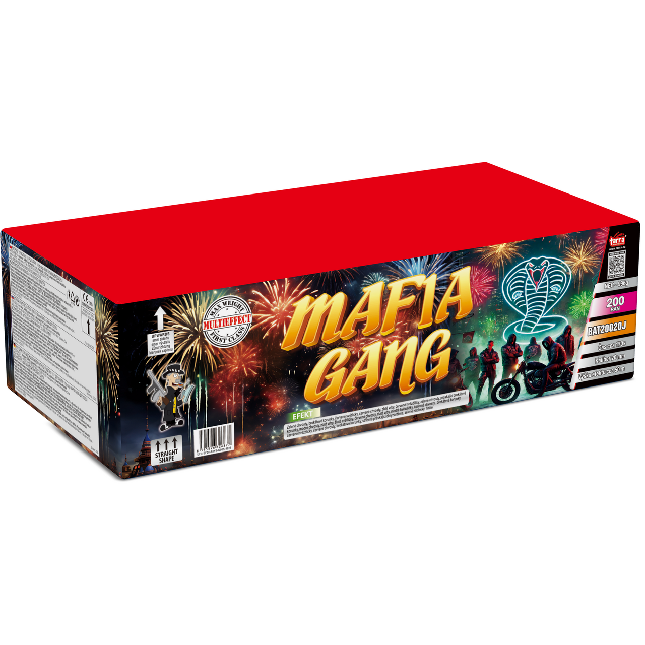 OK/ Luxus/ V.I.P./ Maf.Gang 200 ran baterie výmetnic 1 ks