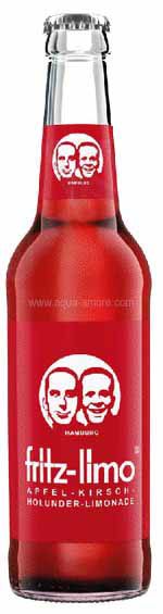 Fritz-Limo Jablko/ třešeň 24 x 330 ml vratná láhev