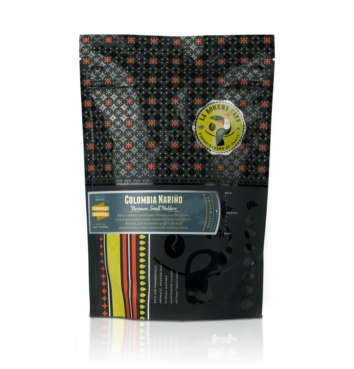 LA BOHEME Cafe Columbia Narino zrnková 1 kg