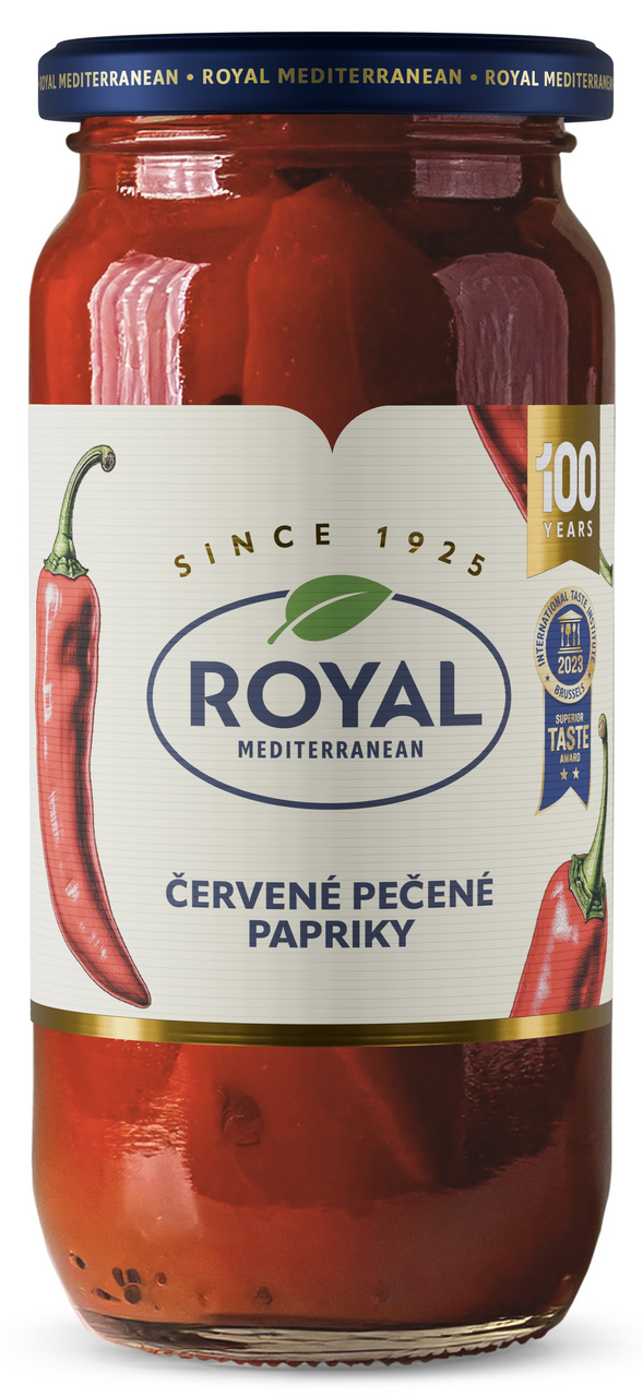 ROYAL Paprika červená pečená 500 ml