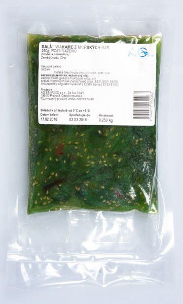 Salát Wakame z mořských řas chlaz. 250 g