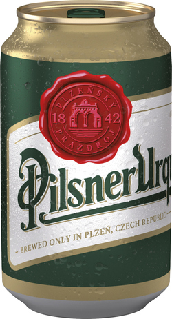 Pilsner Urquell Pivo světlý ležák 24 x 330 ml plech