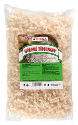 LUCKA Vřetena rýžová bezlepková 2 kg
