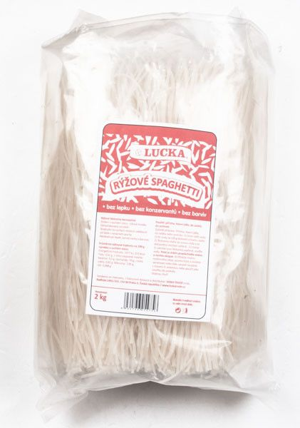 LUCKA Špagety rýžové bezlepkové 2 kg