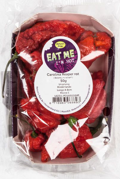 Feferonka Carolina Reaper NL čerstvá 50 g