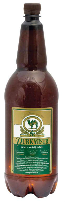 PURKMISTR Pivo světlý ležák 12° 1,5 l PET