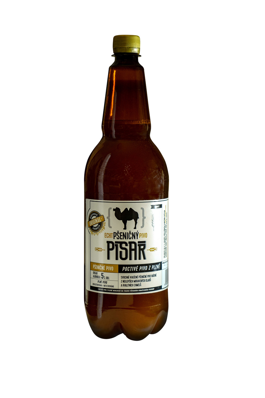 PURKMISTR Písař Pivo pšeničné 1,5 l PET