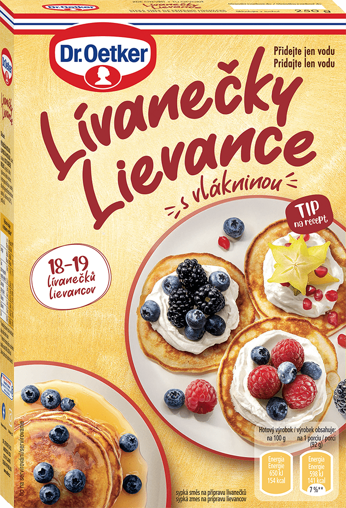 Dr. Oetker Lívanečky 6 x 250 g