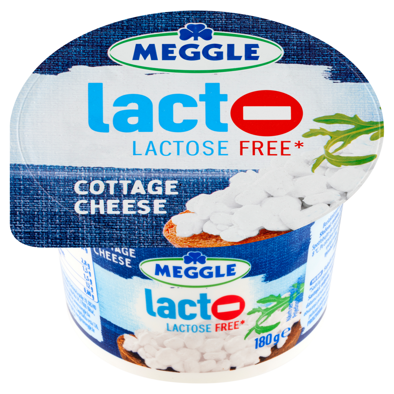 MEGGLE Cottage sýr bezlaktózový chlaz. 180 g
