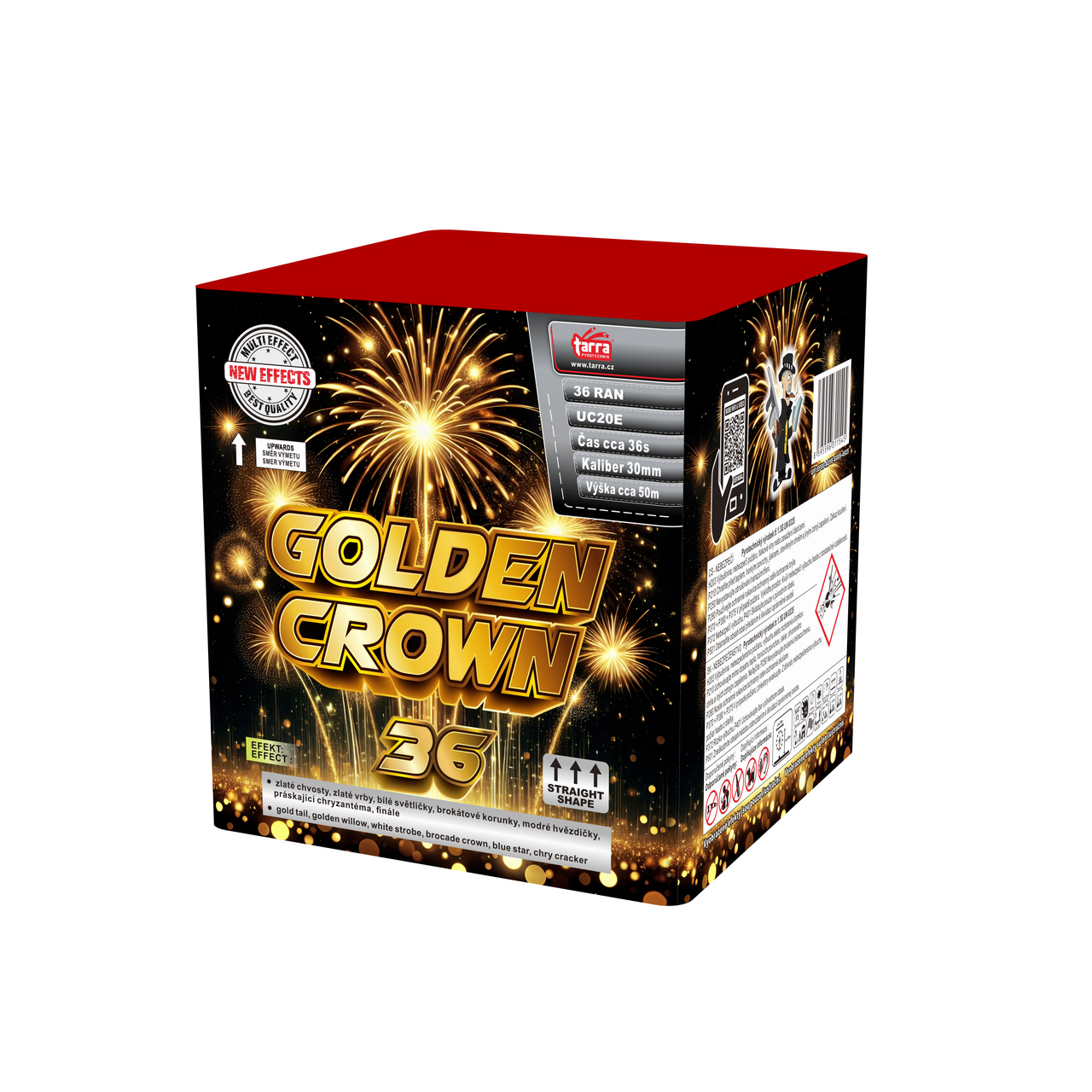 Crown/ Grand/ Flower/ Buchbuch 36 ran baterie výmetnic 1 ks