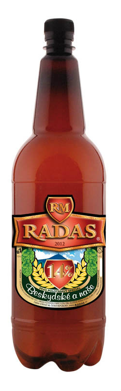 RADAS Pivo Speciál polotmavý 14° 1,5 l PET