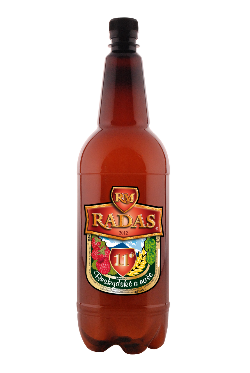 RADAS Pivo Speciál ovocný 11° 1,5 l PET