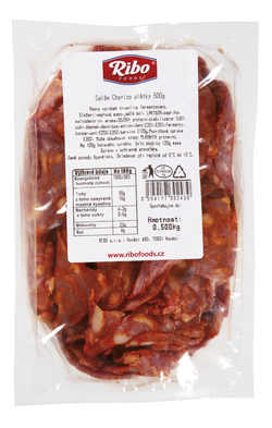 Ribo Salám Chorizo plátky chlaz. 500 g