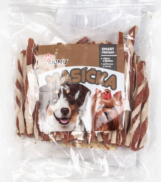 AKINU Jehněčí Twister pro psy 300 g