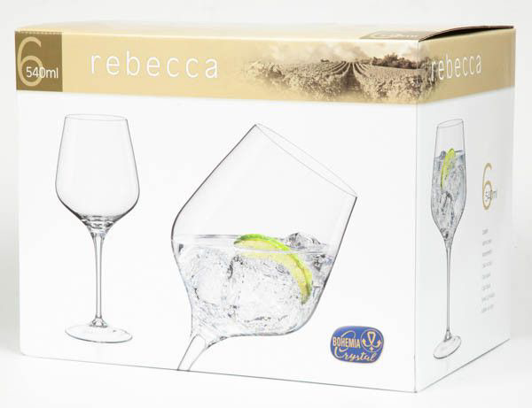 Crystalex Sklenice na víno REBECCA 540 ml 6 ks