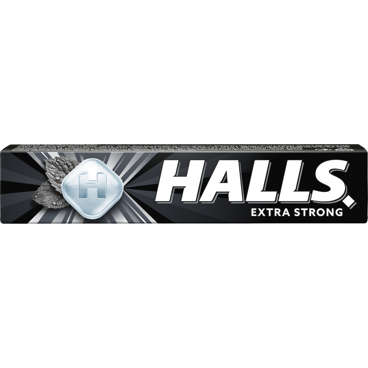 HALLS Extra Strong Bonbóny s příchutí mentolu a eukalyptu 20 x 33,5 g