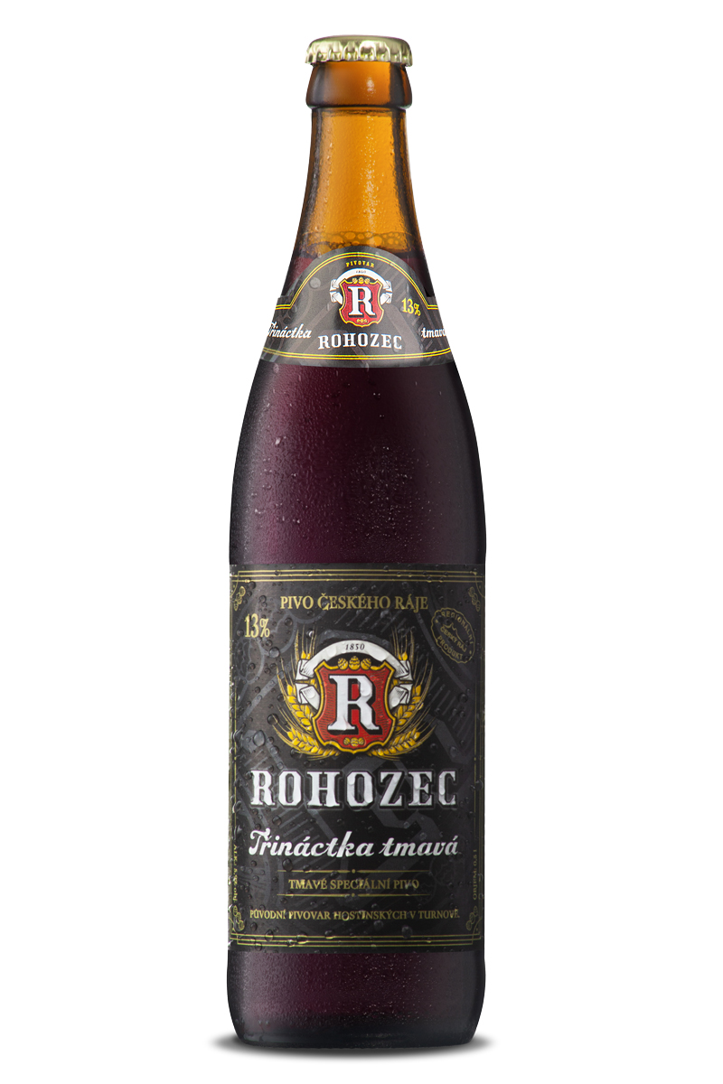 ROHOZEC Pivo tmavá 13° 20 x 500 ml vratné sklo