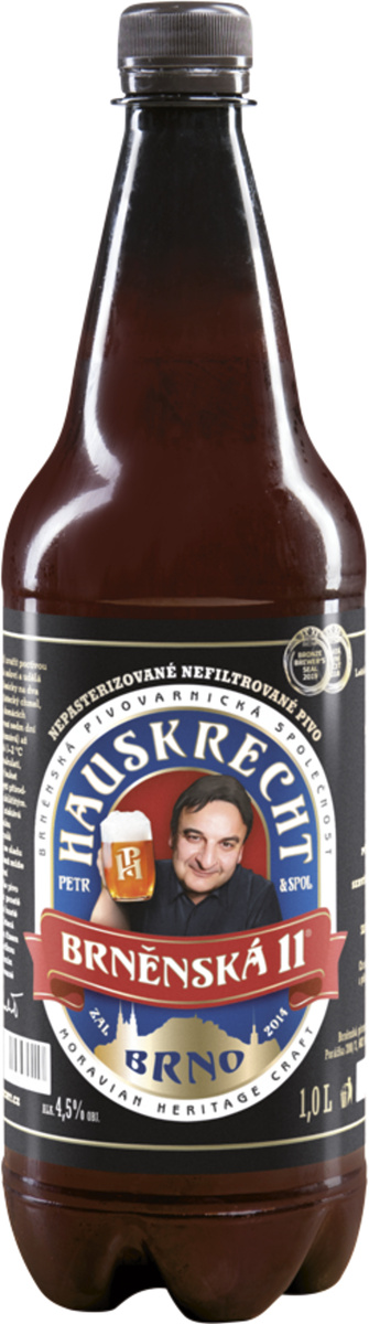 HAUSKRECHT Brněnská 11° pivo 1 l PET