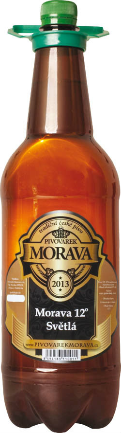 MORAVA Pivo nefiltrovaný světlý ležák 12° 15 l PET