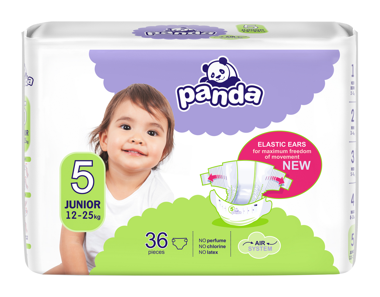 panda Pleny Junior 36 ks