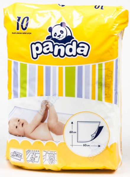 panda Podložky 10 ks