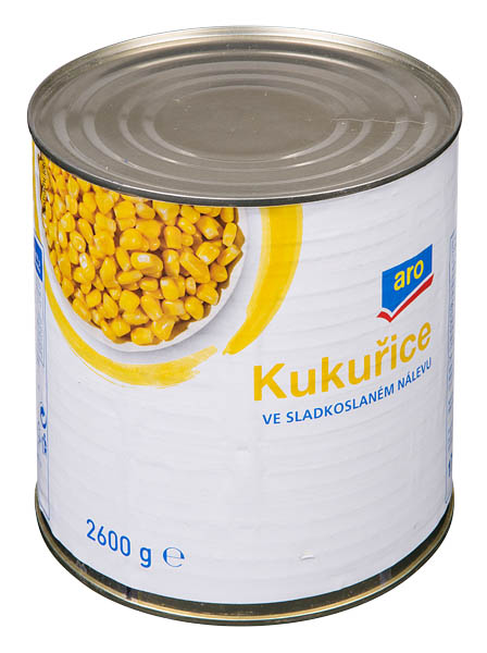 aro Kukuřice ve sladkoslaném nálevu 2650 ml