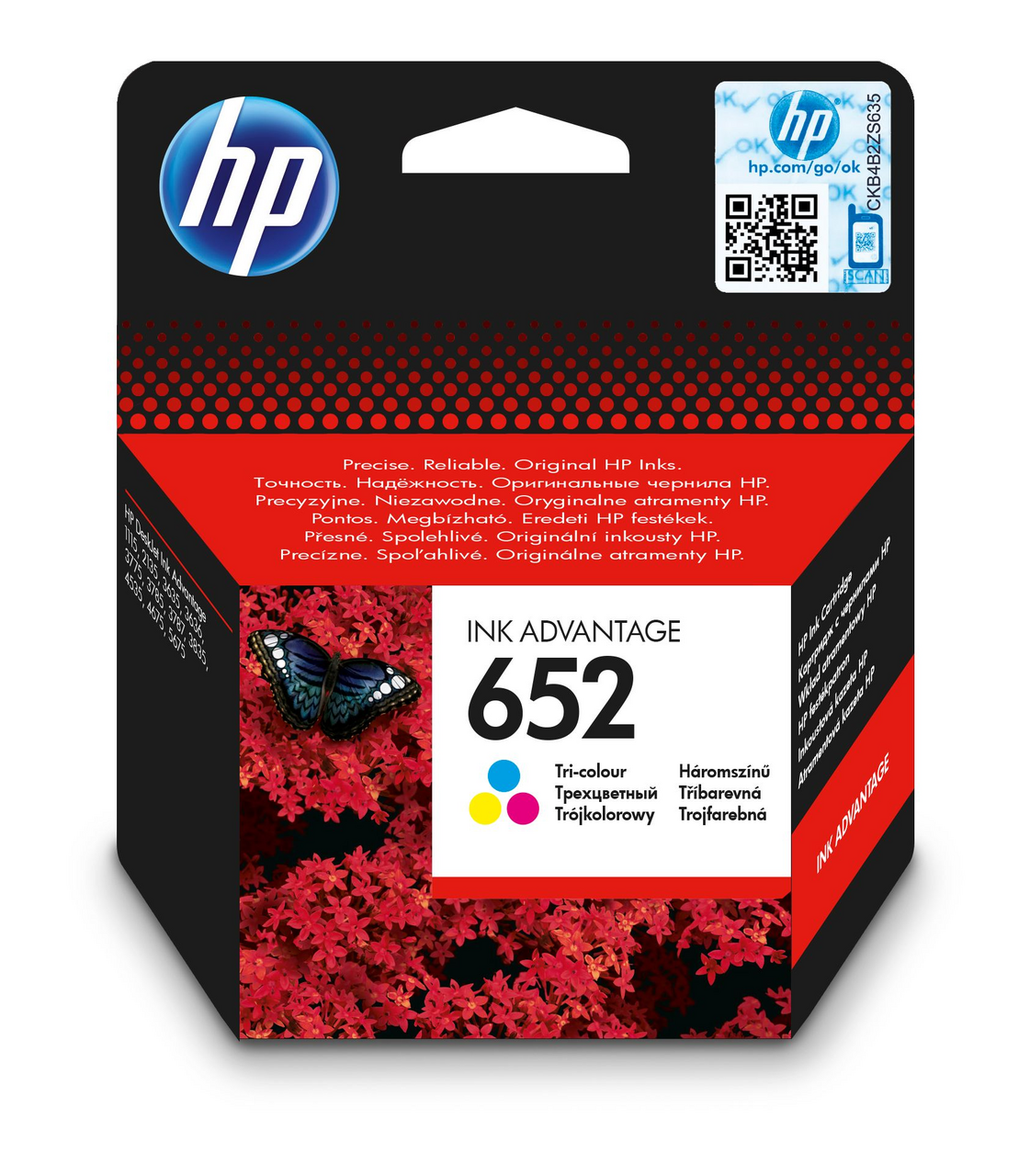 HP Cartridge 652 Tri-Color 1 ks