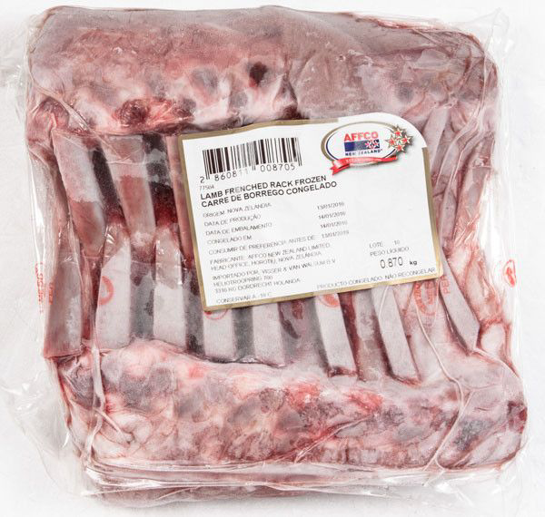 Jehněčí hřebínek Ashley / Pure halal mraž. váž. cca 1 kg