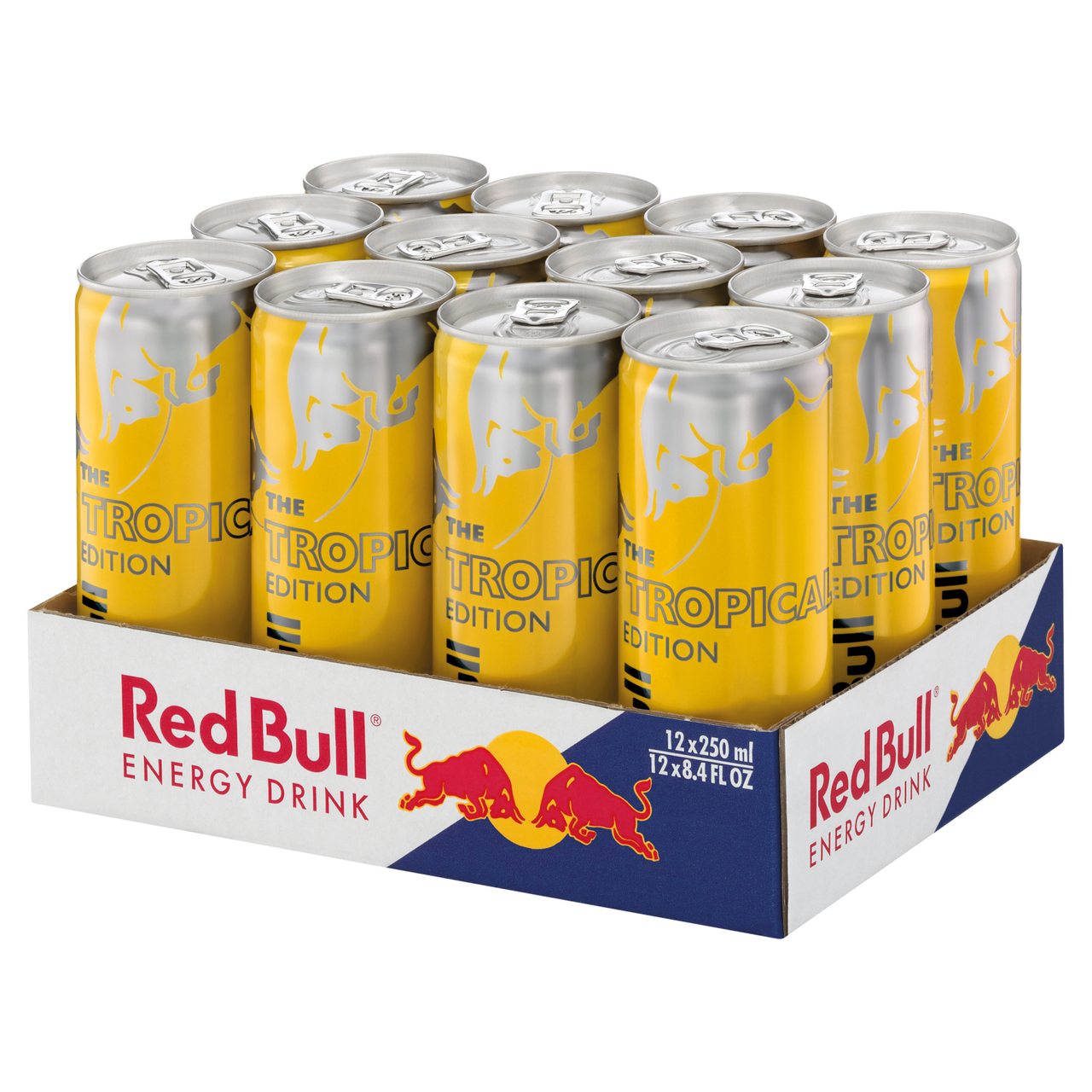 Red Bull Tropical energetický nápoj 12 x 250 ml plech