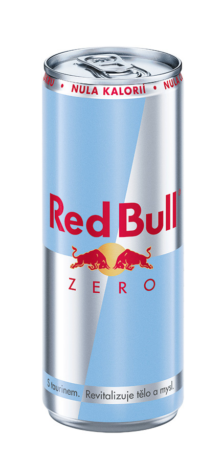 Red Bull Zero energetický nápoj 250 ml plech