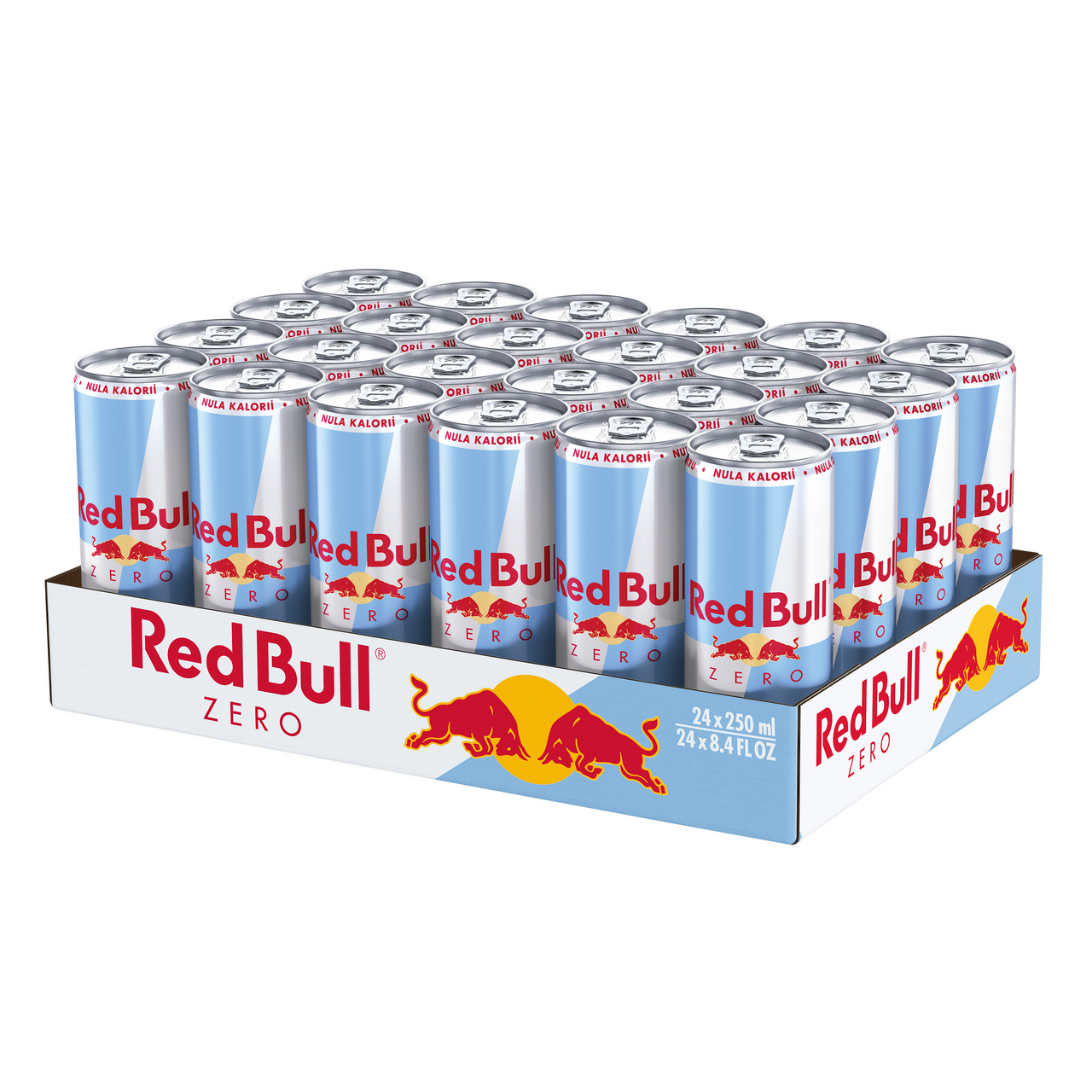 Red Bull Zero energetický nápoj 24 x 250 ml plech
