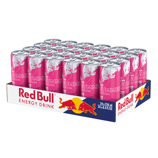 Red Bull Summer Edition energetický nápoj 24 x 250 ml plech
