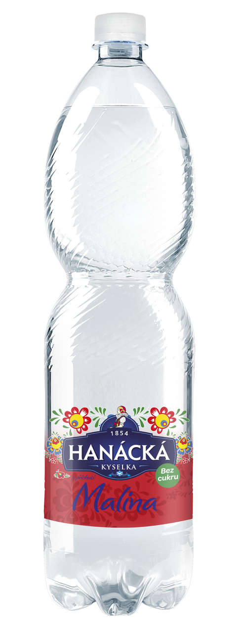HANÁCKÁ KYSELKA Voda minerální ochucená malina 1,5 l