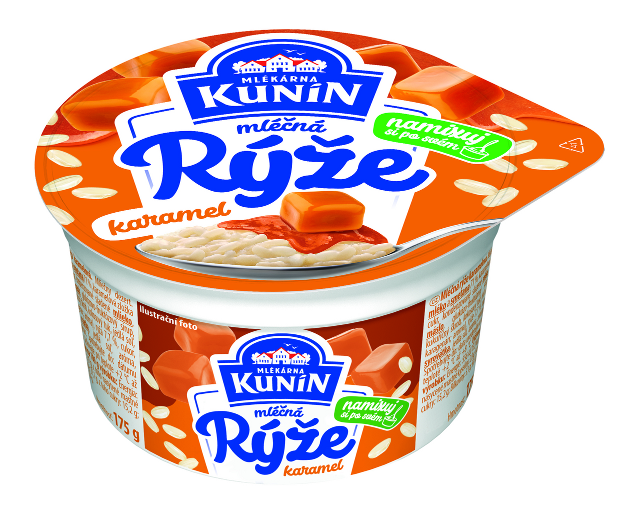 MLÉKÁRNA KUNÍN Mléčná rýže mix III. chlaz. 12 x 175 g