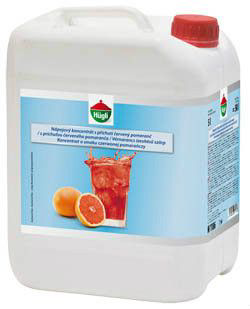 HÜGLI Nápojový koncentrát červený pomeranč 5 l