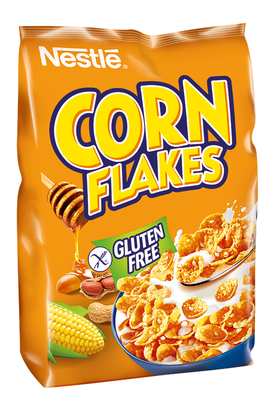 Nestlé Corn flakes med/oříšek 450 g