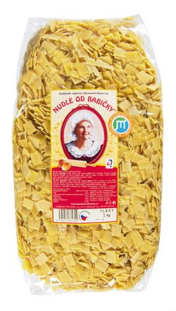 Dobšické těstoviny Nudle od babičky fleky 2 kg