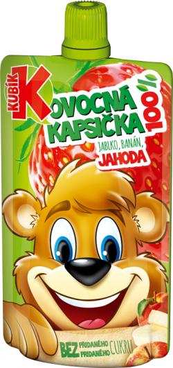 KUBÍK 100 % Ovoce jahoda 100 g