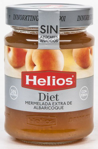 Helios Pomazánka meruňková bez přidaného cukru 280 g