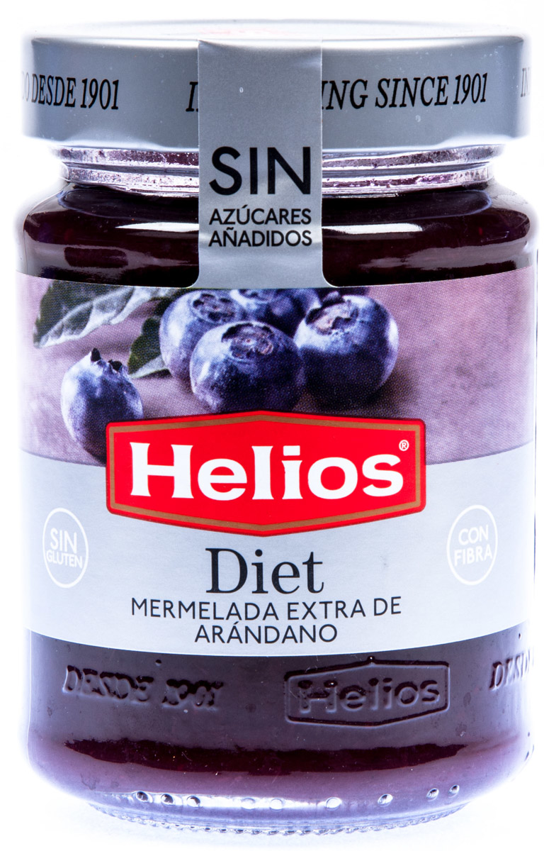 Helios Pomazánka borůvková bez přidaného cukru 280 g