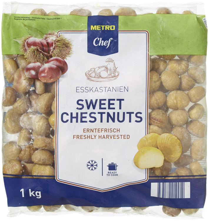 METRO Chef Kaštany jedlé sladké mraž. 1 kg