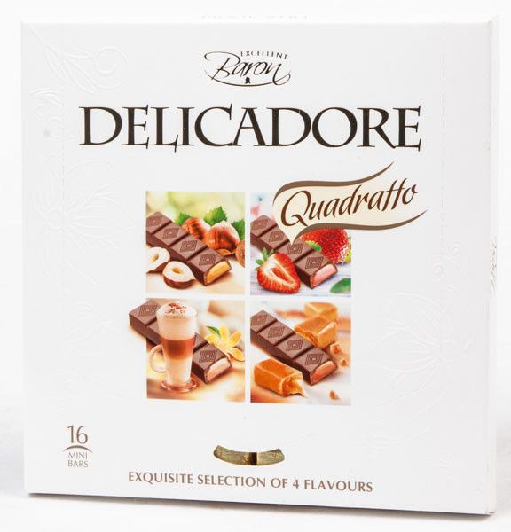 Delicadore Quadratto bonboniéra 200 g