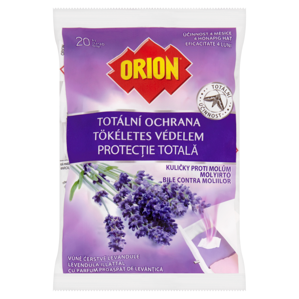 Orion Kuličky mol levandule 20 ks
