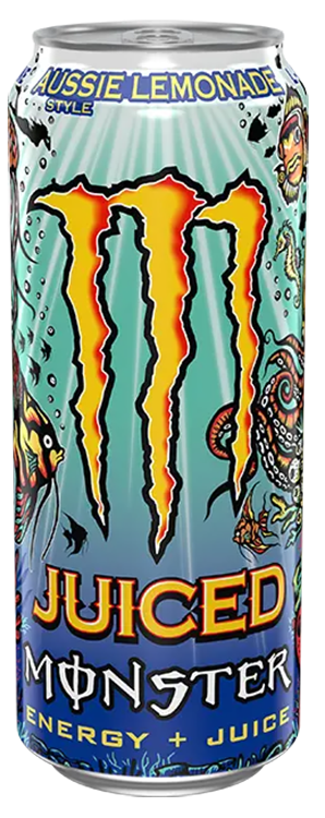 MONSTER Juiced Aussie Style Lemonade energetický nápoj 12 x 500 ml plech