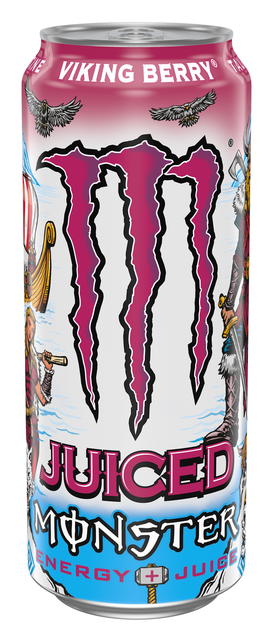 MONSTER Viking Berry sycený energetický nápoj 12 x 500 ml plech
