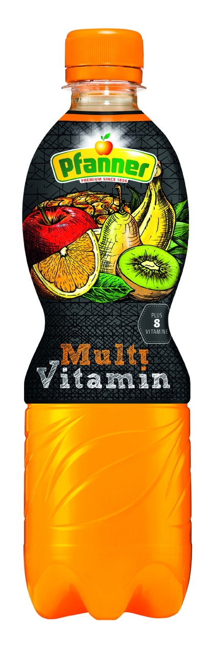 Pfanner Nápoj Multivitamin 12 % 12 x 500 ml PET