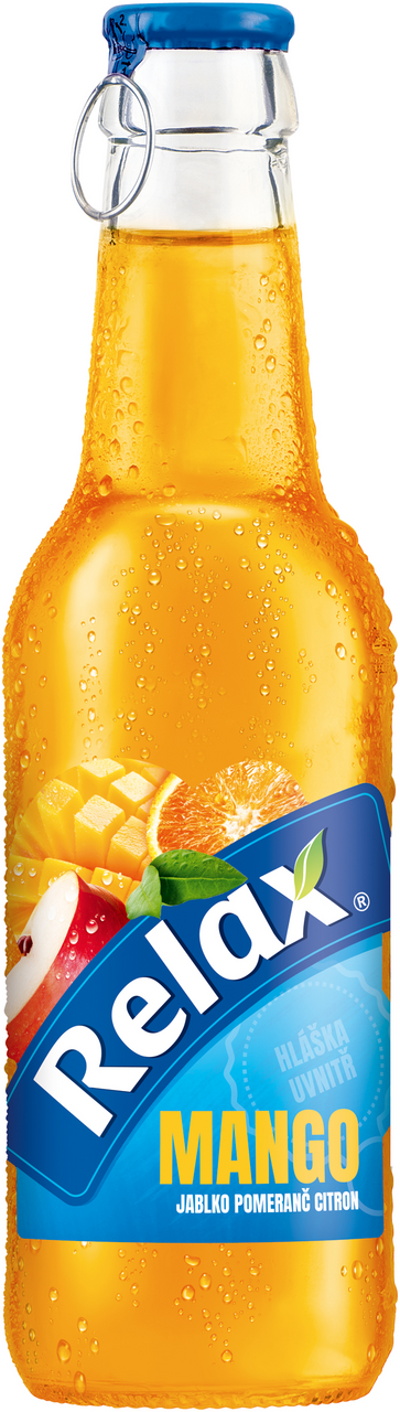 Relax Víčko Mango 25 % nápoj 24 x 250 ml