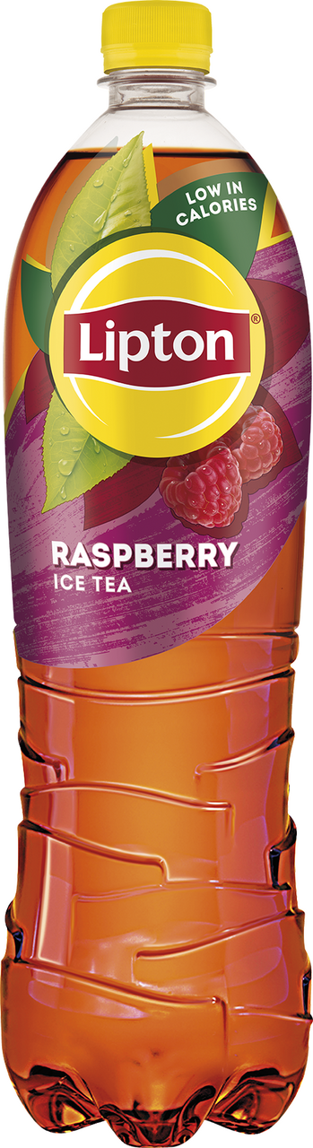 Lipton Ice Tea Raspberry Ledový čaj malina 9 x 1,5 l